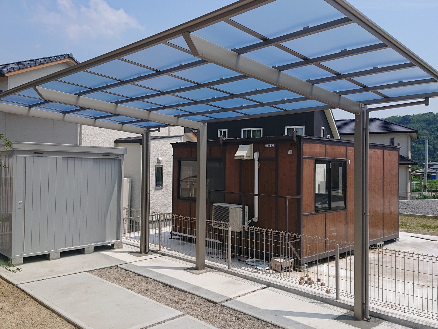 カーポート・ガレージ施工